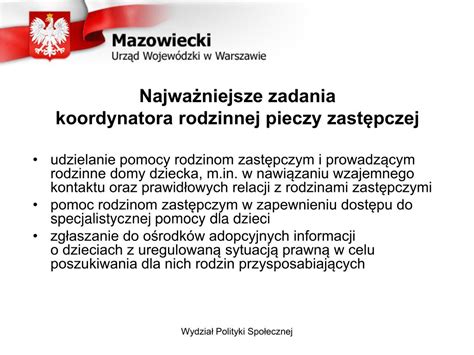 PPT Pracownik Socjalny Asystent Rodziny I Koordynator Rodzinnej