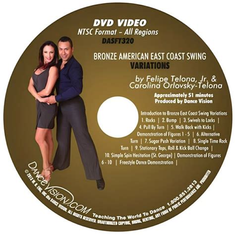 East Coast Swing Bronze Variations Nice Dancing