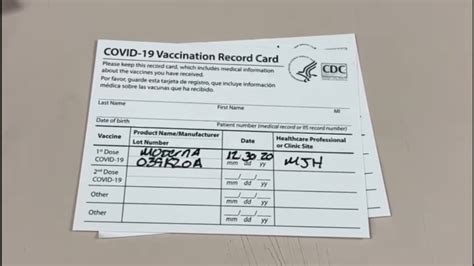 Cdc Is No Longer Distributing Covid 19 Vaccination Cards Once A Staple