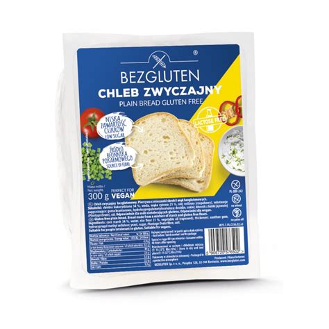 Chleb Zwyczajny Bezglutenowy 300g Bezgluten Pl