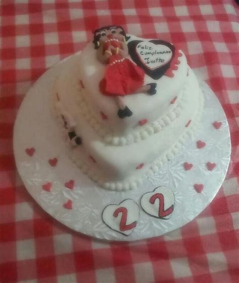 Betty Boop Birthday Cake Decorated Cake By Taima Cakesdecor