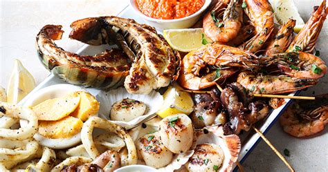 Grilled Seafood Platter