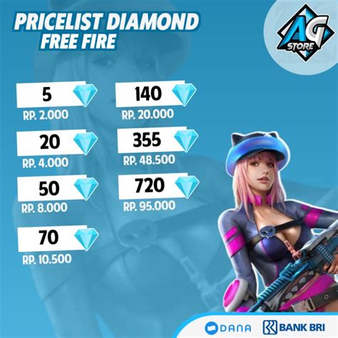 Harga Ff Top Up Diamond Terbaru Agustus 2021 BigGo Indonesia