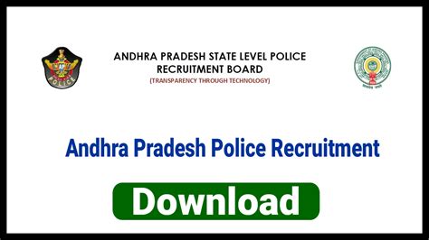 SLPRB AP Police Recruitment 2022 Apply 6511 Constable And Sub Inspector