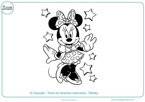 Dibujos De Minnie Mouse Para Colorear