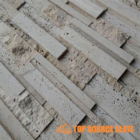 Wholesale Price marble stacked stone tile fireplace - Top Source Slate