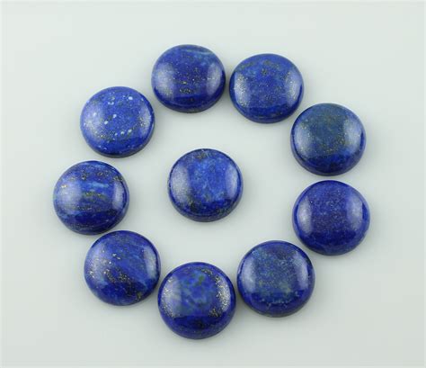 Precious And Semi Precious Stones Lapis 20 Mm Cabochon High Quality