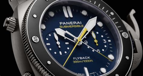 Panerai Submersible Chrono Flyback Mike Horn Edition Pi Ces En