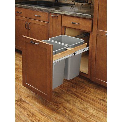 Rev A Shelf Rev A Shelf Top Mount Pullout Waste Container Wayfair