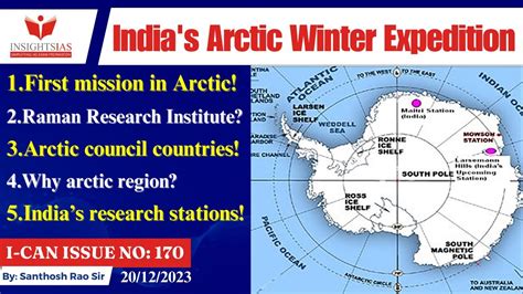 India S First Arctic Winter Expedition Arctic Council Explained By