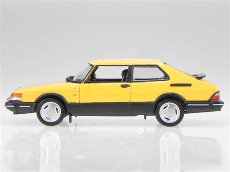 Saab Turbo Gelb Modellauto Norev