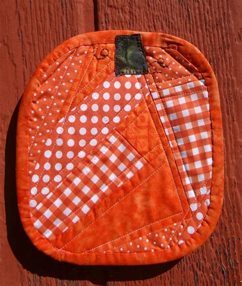 Fall Pumpkin Mug Rug Tutorial Patchwork Posse