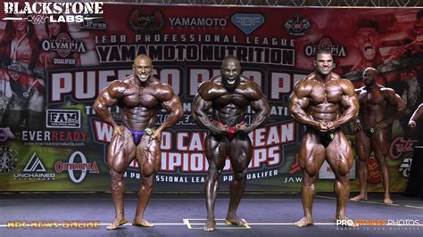 2021 Ifbb Puerto Rico Pro First Call Out Last Call Out And Awards