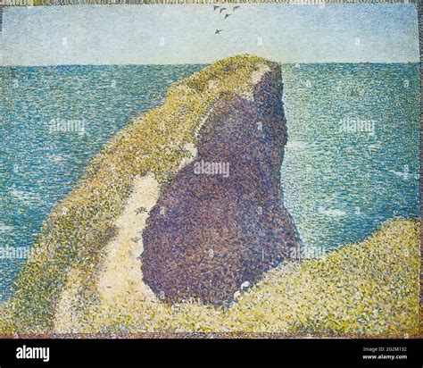 Georges Seurat Le Bec Du Hoc Grandcamp 1885 Stock Photo Alamy