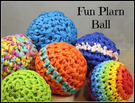 Easy and Fun Plarn Ball - Celtic Knot Crochet