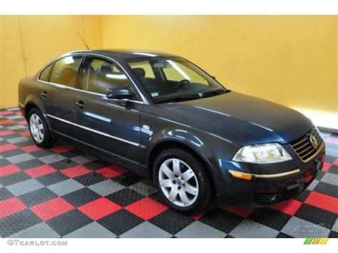 2002 Blue Anthracite Pearl Volkswagen Passat Glx 4motion Sedan 26210614 Photo 2