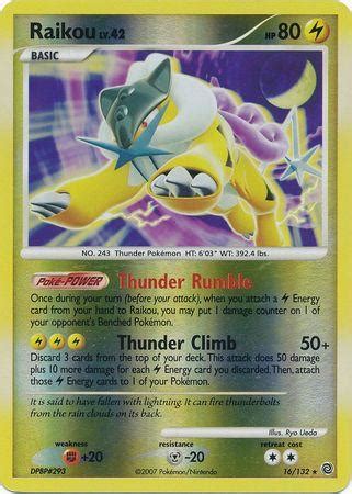 Raikou Reverse Holo Prices Pokemon Secret Wonders Pokemon Cards