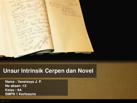 (PPT) Unsur Intrinsik Cerpen dan Novel