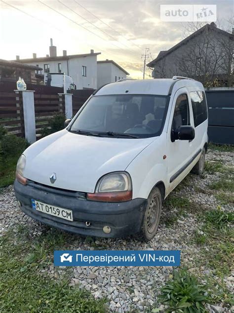 AUTO RIA Продам Рено Кенго 1999 AT0159CM дизель 1 9 мінівен бу у