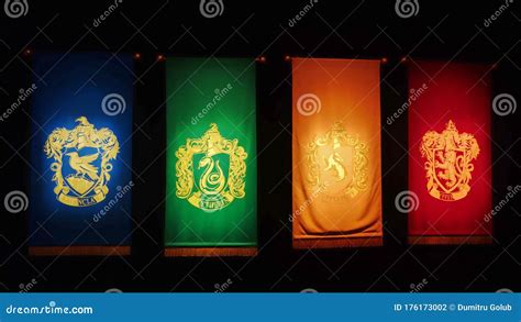 Harry Potter House Flags Printables