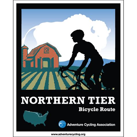 Northern Tier Map Set - Adventure Cycling Association