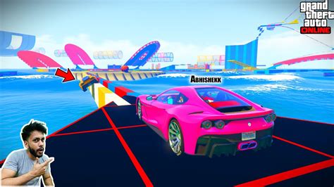 99 999 People Failed To Balance Their Car In This Parkour Race GTA 5