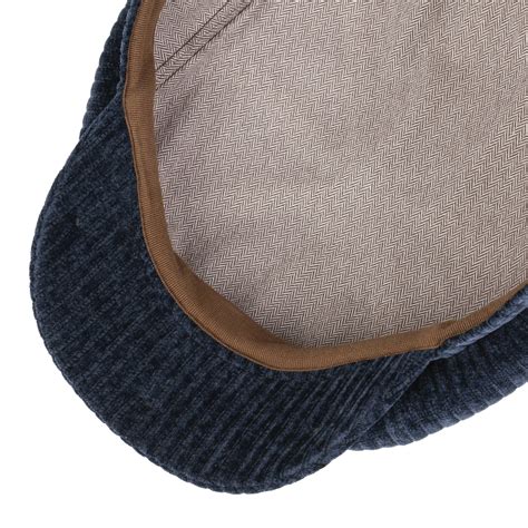 Hatteras Corduroy Jersey Flat Cap By Stetson