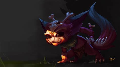 Gnar League of Legends Fan Art by ArcaneRaccoon on DeviantArt