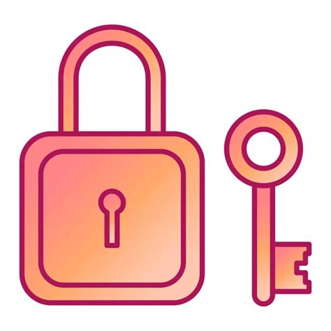 Padlock Icon Vector Illustration Stock Vector By MuhammadAtiq 576782142