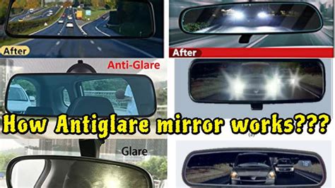 Anti Glare Mirror In Car How To Use Antiglare Rearview Mirror In