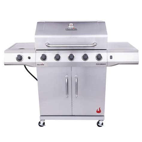 Char Broil Performance 5 Burner Liquid Propane Gas Grill Stainless