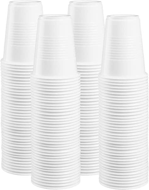 Comfy Package 7 Oz Plastic Cups Disposable Drinking Cups Bulk Party Cups 500 Pack