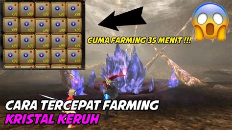 Cara Tercepat Untuk Farming Kristal Keruh Toram Online YouTube