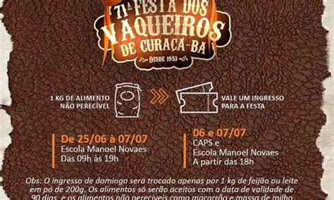 Vai Curtir A Festa Dos Vaqueiros Saiba Como Trocar Os Ingressos Para