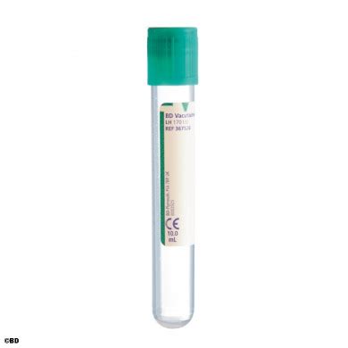 Vacutainer Lithium Heparin R Hrchen Ml Stk