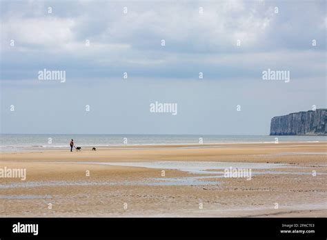 Filey Beach Hunmanby Gap North Yorkshire England Stock Photo Alamy