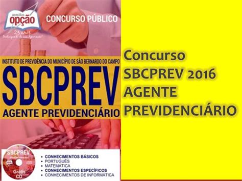 Apostila Concurso SBCPREV 2016 AGENTE PREVIDENCIÁRIO YouTube