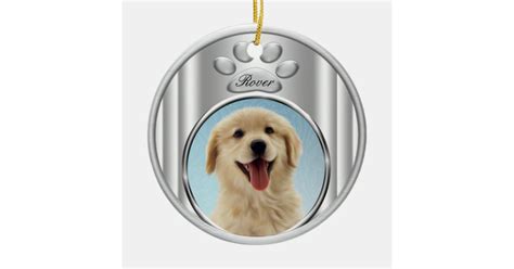 Golden Retriever Christmas Tree Ornaments | Zazzle