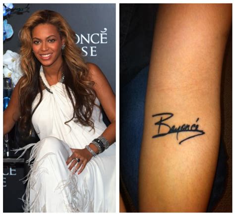 Beyonce Tattoos