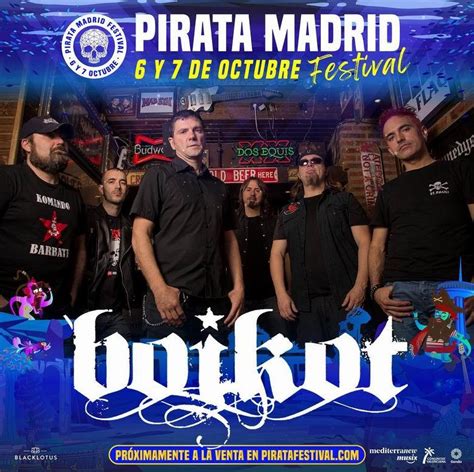 Horarios Del Pirata Madrid Festival 2023 Rockcircus Net