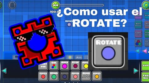 Como Usar El Trigger ROTATE TRIGGERS 11 Geometry Dash 2 113 YouTube