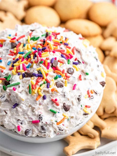 Funfetti Dip Recipe Easy And No Bake Belly Full