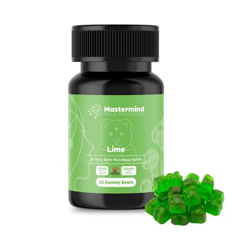 Buy Mastermind Psilo Magic Mushroom Gummy Bear Microdose 3000mg