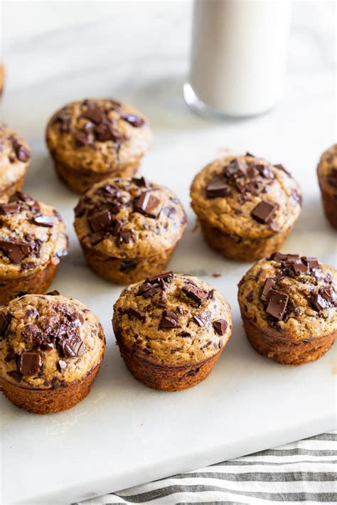 Easy To Make Moist Protein Banana Muffins Made With Wholesome Ingr