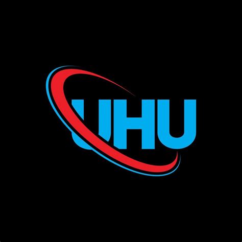 UHU logo. UHU letter. UHU letter logo design. Initials UHU logo linked ...