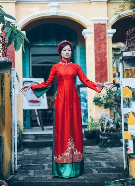 Ao Dai Traditional Dress Of Vietnam A Dong Silk