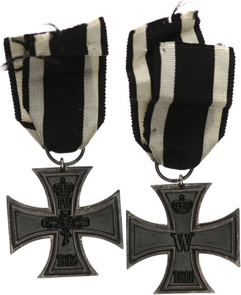 Kaiserreich Orden Eisernes Kreuz Klasse Mit Band Und Hersteller