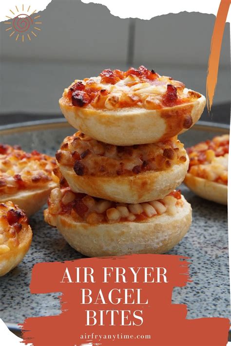 Air Fryer Bagel Bites - Air Fry Anytime