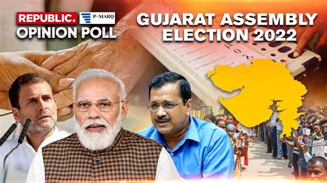 Gujarat Elections 2022 Opinion Poll Live Who Has The Edge Bjp Vs Aap