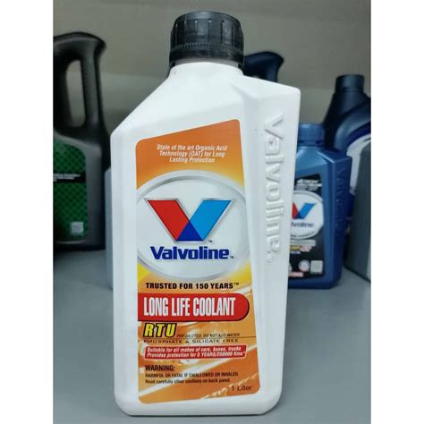 Valvoline Long Life Coolant Liter Shopee Philippines